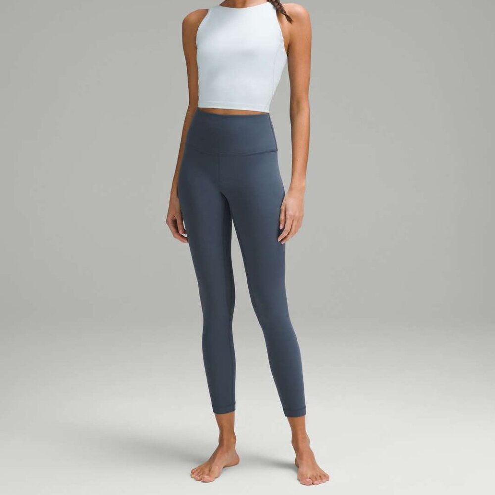 New Lululemon Align Pant 25" Iron Blue Size 4